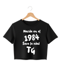 Saca el año TÚ Crop Top