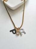 PR letter Neck 2 tonos