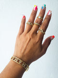 Mom Zircon Ring